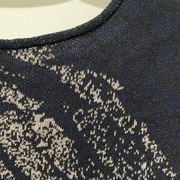 MIDI dress navy and champagne size small - Picture 4 of 4